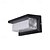 baratos luzes de parede ao ar livre-Luzes de parede led para exteriores, branco quente, à prova de chuva, iluminação montada na parede com sombra acrílica listrada, luzes de varanda para casa, garagem, pátio, lâmpada 110-240v