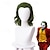 Недорогие Парики к костюмам-Парик клоуна Мерси зеленые парики для Джокера косплей парик мужские мальчики короткие волнистые волосы парик для вечеринки