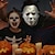 olcso Maszk-Szellem Zombi Michael Myers Maszk Halloween-kellékek Felnőttek Férfi Női Ijesztő jelmez Mindszentek napja Farsang Mardi Gras Egyszerű Halloween jelmezek