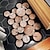 abordables Portes-paillasson tapis de sol antidérapant anneau d&#039;arbre tronc 3D rondin de bois imprimé tapis de bain tapis asorbant l&#039;eau pour intérieur extérieur patio chambre cuisine bureau
