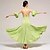 abordables Tenues de danse de salon-Danse de Salon Robe Couleur Pure Fantaisie Femme Utilisation Soirée Sans Manches Coton cristal