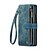 cheap Samsung Cases-Phone Case For Samsung Galaxy Z Fold 6 Z Fold 5 Z Fold 4 Z Fold 3 Wallet Case Zipper with Pen Slot Holder Matte Frosted Retro