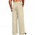 baratos Lar-Homens Calças de linho Calças Calça verão Calças de praia Bolsos Com Cordão Cintura elástica Tecido Conforto Respirável Diário Feriado Férias Havaiana Boho Exército verde Preto