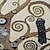 economico Arazzi tessuti jacquard-arazzo tessuto jacquard gobelin aubusson arte da parete appeso grande arazzo riproduzione telaio intreccio di cotone albero della vita arazzo belga (senza nappe e asta)