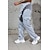 preiswerte Cargohosen-Herren Cargo-Hosen Jogginghose Chinos Tasche Gerader Schnitt Elastischer Bund Einfarbig tragbar Weich Volle Länge Täglich Heim Outdoor Sport Einfach Schwarz Marineblau Mikroelastisch