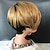 billiga Peruk med mänskligt hår utan hätta-mänskligt hår peruker för svarta kvinnor kort blond bob pixie cut peruk människohår kort peruk människohår naturlig rak pixie peruk med lugg ombre blond 1b/27