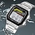 abordables Relojes digitales-SKMEI Hombre Reloj Digital Moda Reloj Casual Negocios Reloj de Muñeca Luminoso Cronómetro Despertador cuenta regresiva Acero TPU Reloj