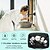 abordables Rangement et organisation-Organiseur de douche suspendu étanche avec 7 supports flexibles. Trousse de toilette en maille à séchage rapide avec poche tactile pour smartphones, fourre-tout de douche mural pour dortoir
