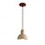abordables Éclairages pour îlot-Suspension LED blanc chaud 1 lumière 5 W petite décoration de la maison lampe suspendue au plafond en pierre éclairage du dôme wabi-sabi e26/e27 lustre rustique de ferme maison 110-240 v