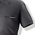 economico Polo Classico da Uomo-Per uomo Polo a nido d&#039;ape Camicia da golf Golf Informale Per eventi Bavero Chiusura lampo quarto Manica corta Di tendenza Essenziale Liscio Chiusura lampo quarto Estate Standard Nero Bianco Blu