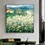 abordables Peintures Abstraites-Peinture à l'huile peinte à la main, art mural, impression de paysage, toile, décoration de la maison, sans cadre uniquement