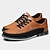 abordables Semi-formel-Homme Oxfords Broderie Chaussures habillées Grandes Tailles Chaussures de confort Marche Décontractées Chinoiserie Britanique du quotidien Soirée &amp; Evénement Cuir PU Chaud Bottine / Demi Botte Lacet