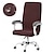 cheap Chair Cover-Stretch Water Resistant Waffle Velvet Office Chair Cover with Zipper - Home Office Chair Slipcover - Durable and Soft Fabric - Easy to Install and Clean - Perfect for Protecting and Refreshing Chairs