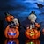 お買い得  屋内＆パーティー照明-ハロウィーンの飾り LED スケルトン パンプキン ライト、ジャック オ ランタン スカル オーナメント カラフル キラキラ パンプキン ランタン デコレーション クリエイティブ 発光 ゴースト フェスティバル パーティー デコレーション 小道具 1 個