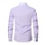 baratos camisas masculinas não de ferro-Homens Camisa Social Saia camisa de botão Tecido Casamento Festa Rosa Azul Roxo Claro Manga Longa Lapela Primavera &amp; Outono Roupa Bolso frontal