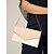 voordelige Clutches &amp; Avondtasjes-Elegante beige clutch voor dames met afneembare kettingriem – veelzijdige avondtas voor bruiloften, feesten en formele evenementen