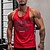 preiswerte Lauf-T-Shirts &amp; Tanktops-Herren Fitness Tank Top Tank Top Running Sport Top Tank Top Sport Ärmellos Weste / Fahrradweste Casual Athlässigkeit Atmungsaktiv Schnelltrocknend Weich Fitnesstraining Laufen Gehen Sportbekleidung