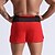 baratos Shorts de moletom-Homens Shorts de moletom Calção Shorts de verão Bolsos Com Cordão Cintura elástica Tecido Conforto Curto Esportes Diário Para Noite Moda Casual Preto Vermelho Micro-Elástica