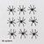 cheap Halloween Outdoor Decor-100G Spider Web with 40 Spiders Halloween Spider Cotton Spider Web Spider Silk Small Spider Party Haunted House Decoration Props