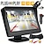 abordables Caméras de recul pour voiture-Caméra de recul led pour voiture, étanche, hd, écran hd 4.3 pouces, moniteur lcd, ensemble complet, système de stationnement pour pick-up van rv