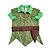 economico Costumi per ragazzi-Peter Pan Costume Cosplay Costume per festa a tema Cosplay for Ragazzi Ragazze Bambini Carnevale Mascherata Evento / Festa Festival