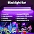 abordables 123496-2 pièces Barres LED UV Noires USB 28cm Haute Intensité-385-400nm Effet Lumière Ultra Violet pour Fête Disco Éclairage de Scène - Basse Tension 5V avec Interrupteur On/Off Non-Étanche