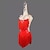 cheap Competition Dress-Latin Dance Dress Rhinestone Tassel Women's Performance Training Sleeveless Rumba Salsa Chacha Stage Costume