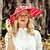 billige 1950-tallet-hatter fiber bowler / cloche lue solhatt topp hatt bryllup teselskap elegant søt med bowknot prikkete hodeplagg hodeplagg
