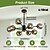 cheap Globe Design-LED Chandeliers 6/8/12 Light Glass Spherical Optional Stepless Dimming Chandelier Medieval Chandelier Fixtures Black and Gold Ceiling Lights Suitable for Living Rooms Kitchens Dining Rooms Bedrooms Farmhouses.