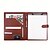 voordelige Kantoor artikelen-multifunctionele a4 bruine pu padfolio met klembord klembordmap a4 vergadermap portfoliomap a4