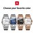 preiswerte Quarz-Uhren-OLEVS Männer Quarz Uhr Mode Casual Armbanduhr Luminous Kalender Datum Woche Wasserdicht Stahl Uhr