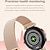 abordables Pulseras inteligentes-696 CF37 Reloj inteligente 1.27 pulgada Pulsera inteligente Bluetooth Podómetro Recordatorio de Llamadas Seguimiento del Sueño Compatible con Android iOS Mujer Hombre Llamadas con Manos Libres