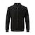 abordables Chaquetas Informales-Hombre Chaqueta ligera Chaqueta tipo gofre Chaqueta de verano Chaqueta de camisa Vacaciones Diario Suave Bolsillo Primavera &amp; Otoño Plano Moda Clásico Diseño Regular Tela de gofres Negro Blanco Azul