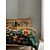 billige Dynetrekk sett-botanisk floral dynetrekk sett - inkluderer dynetrekk og putevar - elegant naturinspirert design - mykt og behagelig stoff - perfekt for soveromsinnredning