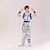 cheap Halloween &amp; Carnival Costumes-Astronaut Career Costumes Onesies Kid&#039;s Boys Girls&#039; Party / Evening Carnival Easy Halloween Costumes