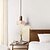 billige Cylinderdesign-led pendel sten design pendel vintage stue soveværelse spisestue 110-240v