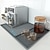 abordables Almacenamiento para la cocina-Juego de tapetes de café de silicona con bordes elevados: tapete para barra de café para encimera, accesorios de café que se ajustan debajo de la cafetera espresso, tapete para secar platos, utensilio