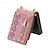 baratos Capa Samsung-telefone Capinha Para Samsung Galaxy Z Flip 7 Z Virar 6 Z Flip 5 Z Flip 4 Z Flip 3 Capa articulada Zíper com cordão Bling Glitter Brilhante Retro PC Couro PU