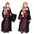 voordelige Bloedige Vampiers-Vampieren Halloween Kaap Cosplay kostuum kapmantel Eng kostuum Kinderen Voor meisjes Carnaval Maskerade Prestatie Halloween Maskerade Gemakkelijke Halloween-kostuums Aankleden