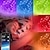 tanie Baterie i lampki wewnętrzne USB-Wodne wielokolorowe zmieniające się światła LED na smart USB Fairy String Lights do dekoracji urodzinowych imprezowych w pomieszczeniach i na zewnątrz zdalnie sterowane aplikacją