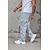 preiswerte Cargohosen-Herren Cargo-Hosen Jogginghose Chinos Tasche Gerader Schnitt Elastischer Bund Einfarbig tragbar Weich Volle Länge Täglich Heim Outdoor Sport Einfach Schwarz Marineblau Mikroelastisch