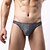 baratos Roupa Interior &amp; Meias para Homem-Homens 1 pc Calcinha sexy Cueca Boxer Boxers Poliéster Respirável Macio Confortável Xadrez Cintura Média Côr de Pele Preto