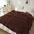cheap Blankets &amp; Throws-3D Ribbed Jacquard Fleece Flannel Velvet Plush Decorative Bed Blanket - Super Soft, Plush, Fluffy, Fuzzy, Warm, Cozy Perfect for Couch, Bed, Sofa in Fall Winter