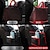 preiswerte Fahrzeugservice-Autonetztasche Handtaschenhalter, zusätzlicher Stauraum Organizer, Safe &amp;störungsfreies Fahren, einfache Installation, passt auf Standard-Armlehnen, Oxford-Gewebe &amp;Netz, schwarz/rot