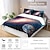 economico Set copripiumino-set copripiumino in 3 pezzi Galaxy Starry Sky Planet per la camera degli ospiti della camera da letto dell&#039;hotel, set confortevole di biancheria da letto