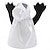 preiswerte Halloween-Haustierkostüm-Hunde Halloweenkostüm Hunde-Kostüm Geist Lustig Gruseliges Kostüm Weich Halloween Karneval Party Kleidungs-Outfits für Hundewelpen