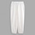 cheap Classic-Men&#039;s Joggers Linen Pants Trousers Summer Pants Drawstring Elastic Waist Plain Comfort Soft Daily Beach Fashion Streetwear Dark Khaki Black Micro-elastic