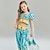 billige Jentekostymer-Aladdin Eventyr Prinsesse Sjasmin Drakter Temafestkostyme Cosplay Film-Cosplay for Jente Barn Karneval Barnas Dag Ytelse Fest / aften