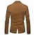 economico Blazer Classici da Uomo-Per uomo Blazer Affari Cocktail party Ricevimento di matrimonio Moda Casual Primavera &amp; Autunno Velluto a coste Semplice Tasca Bottoni Confortevole Monopetto Giacca Borgogna Blu marino Kaki