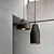 billige Øslys-led pendel e27 industriel terrazzo finish hængende lys farve cement pendel lampe klar glas skærm lysekrone til stuehus entré spisestue køkken ø